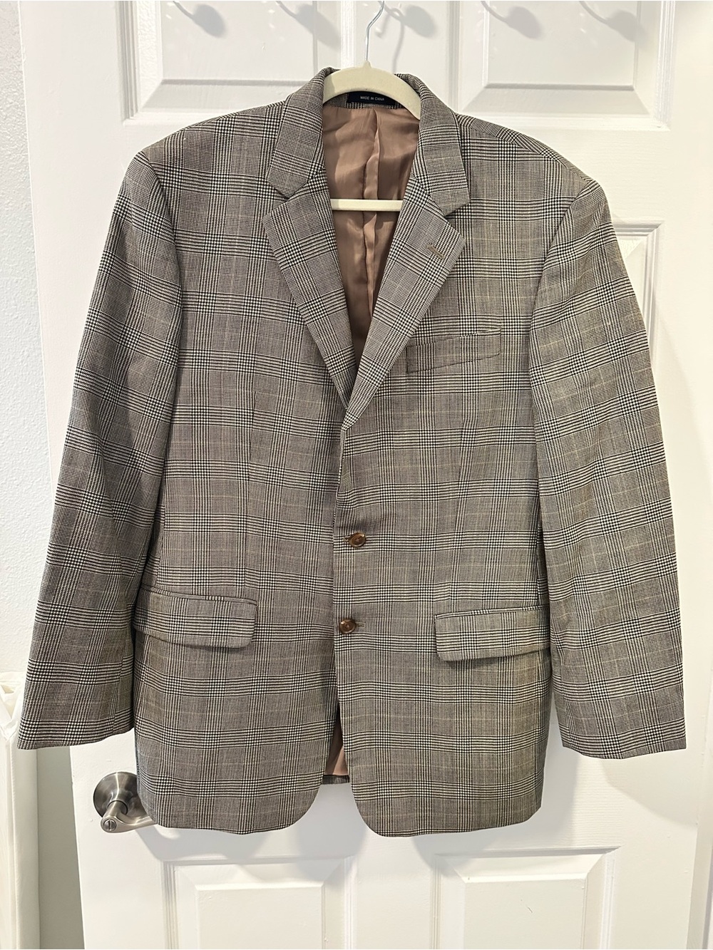 Lauren Ralph Lauren 100% Wool Plaid Blazer Size 40R